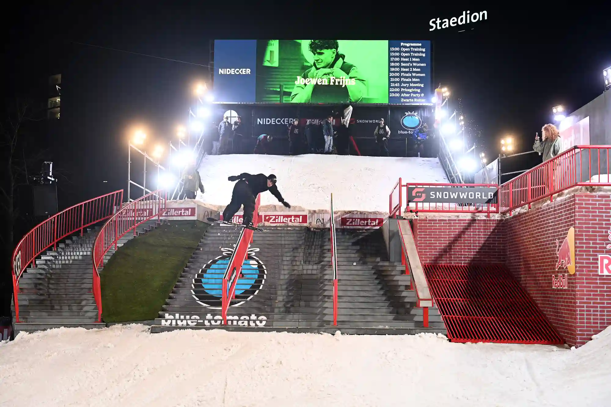 Evenement productie SnowFest in Den Haag