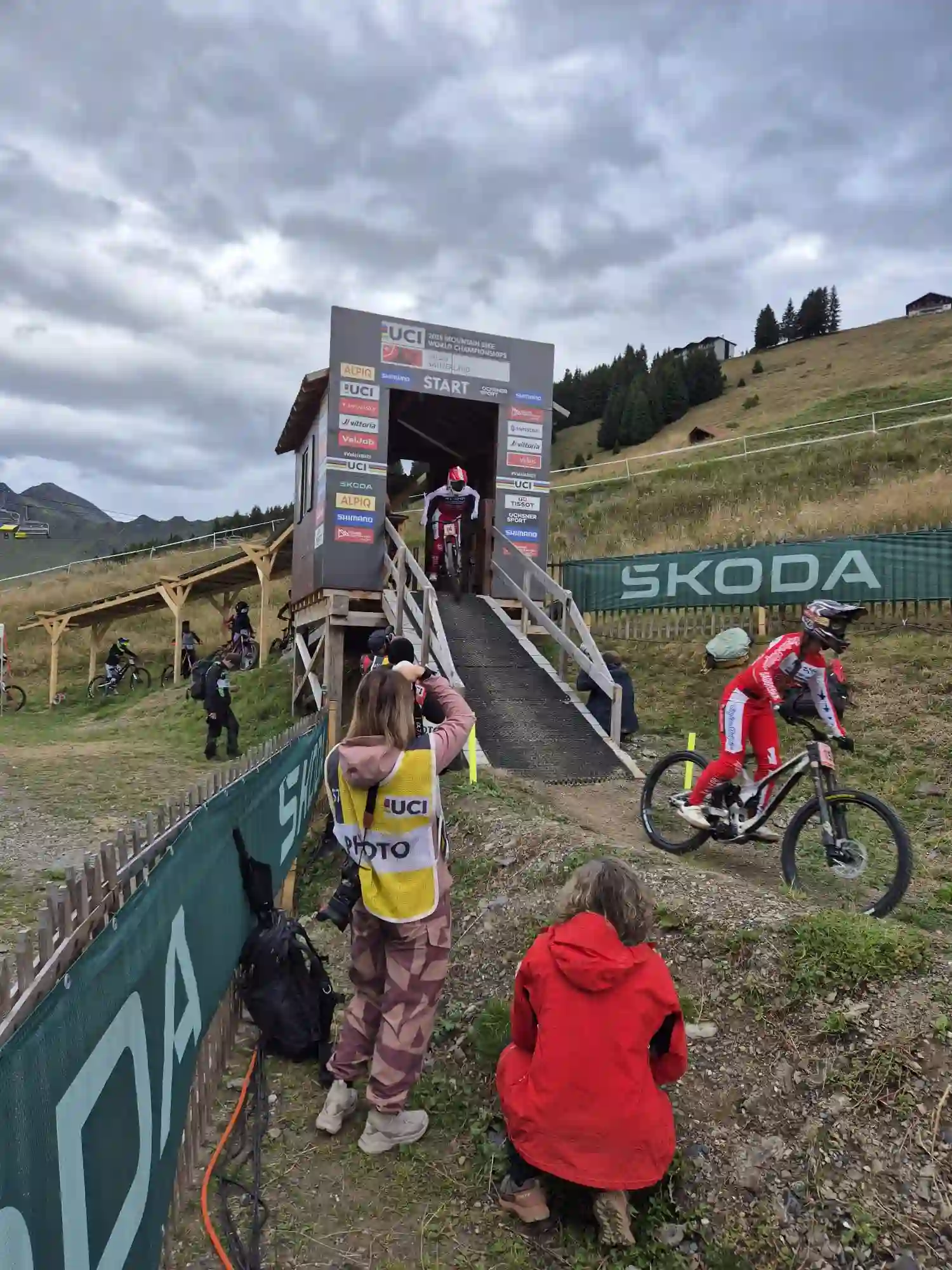 Evenement productie WK Mountainbike Downhill 2025